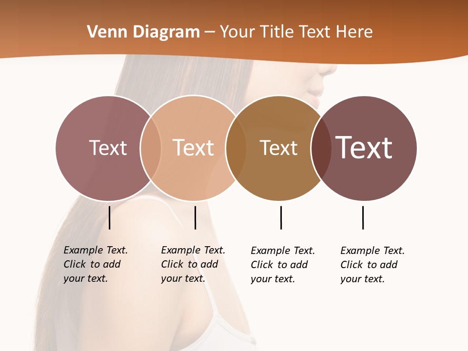 Hairdo Face Charm PowerPoint Template