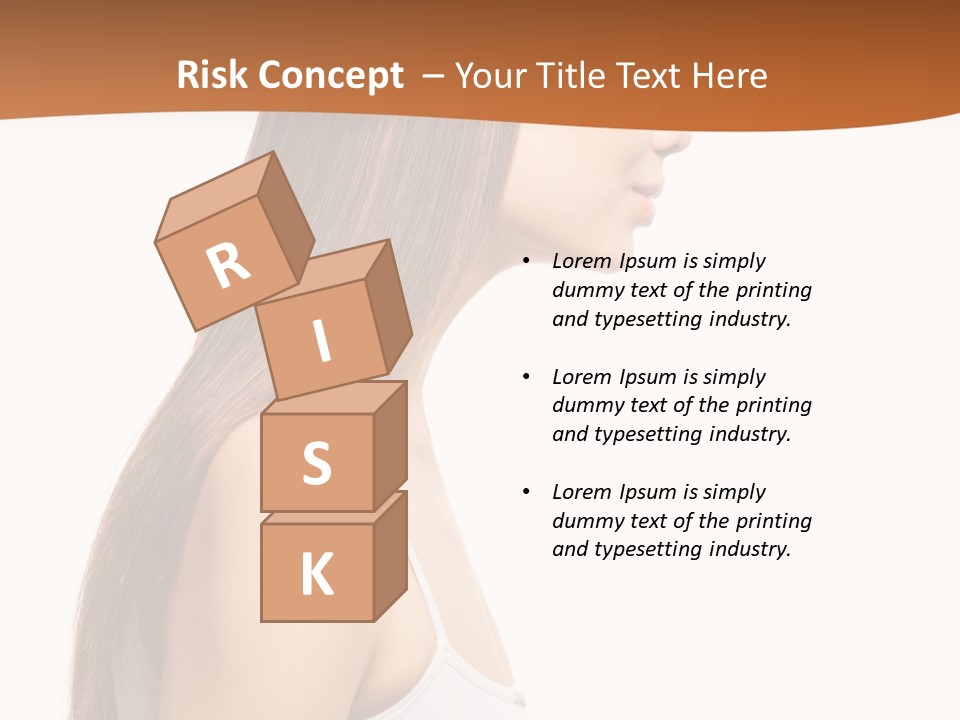 Hairdo Face Charm PowerPoint Template