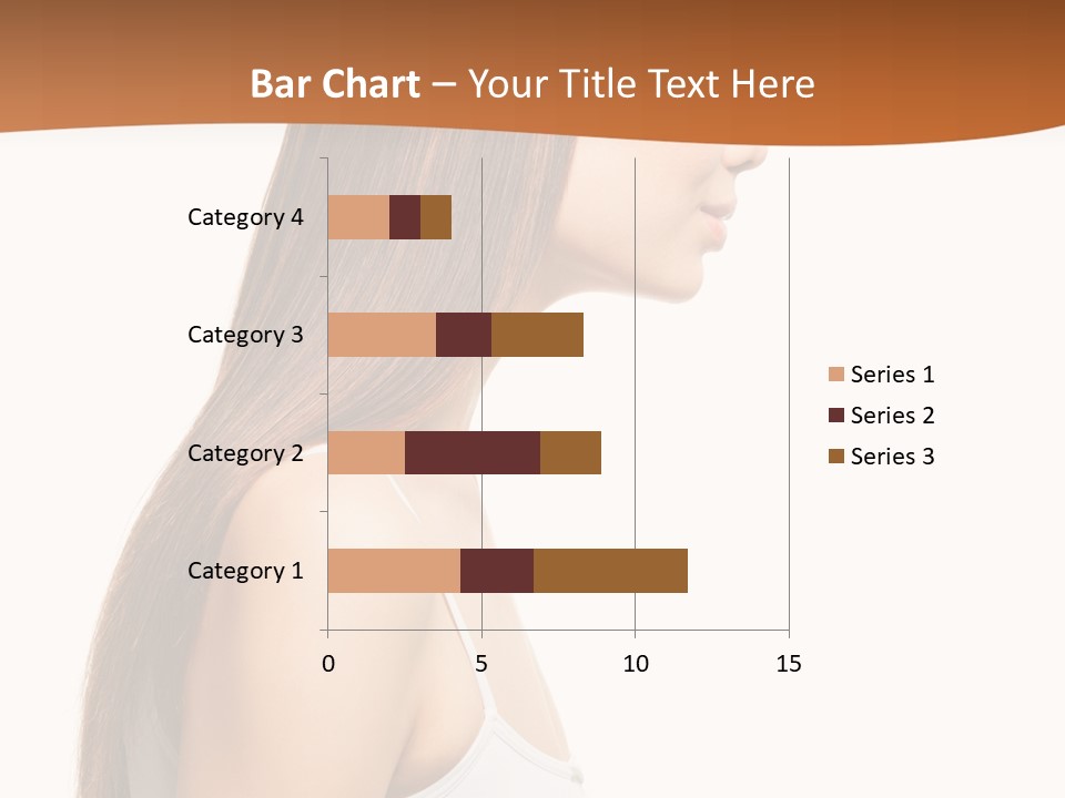 Hairdo Face Charm PowerPoint Template