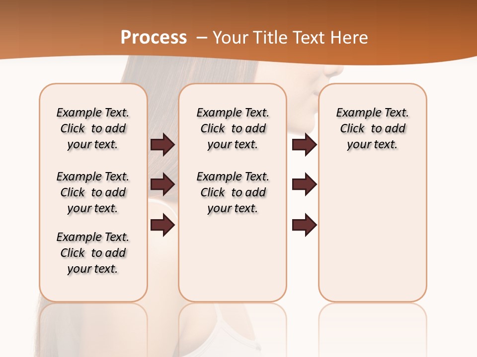 Hairdo Face Charm PowerPoint Template