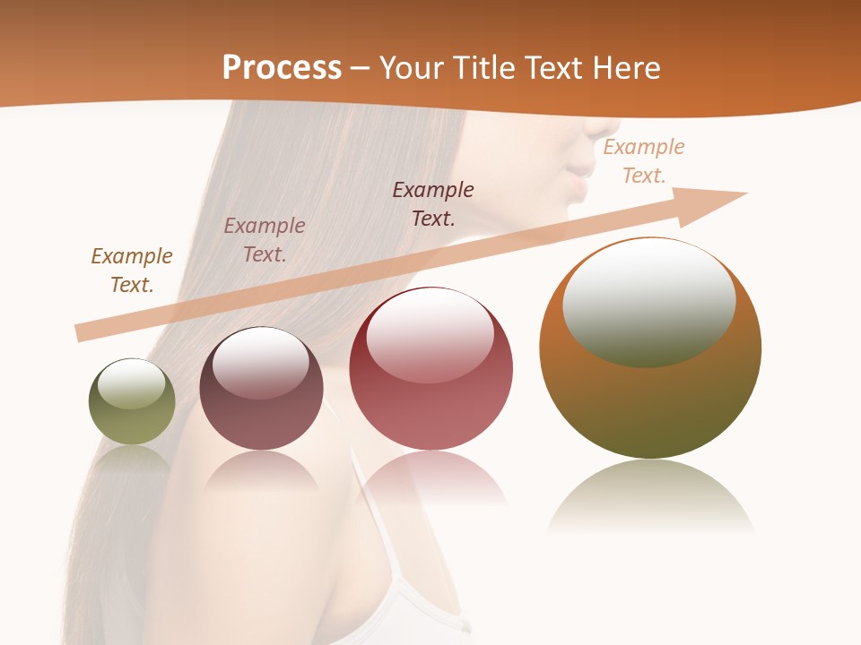 Hairdo Face Charm PowerPoint Template