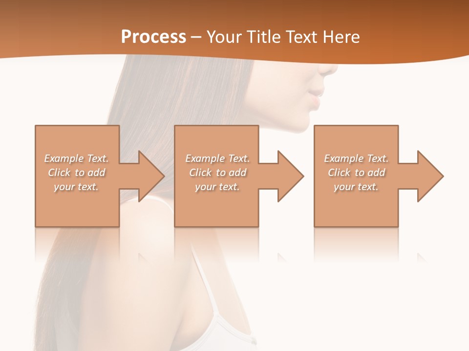 Hairdo Face Charm PowerPoint Template