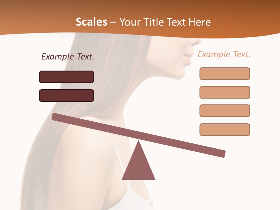 Hairdo Face Charm PowerPoint Template