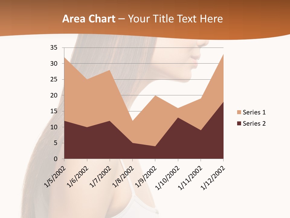 Hairdo Face Charm PowerPoint Template