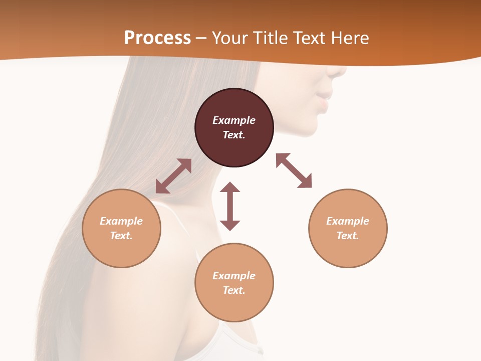 Hairdo Face Charm PowerPoint Template