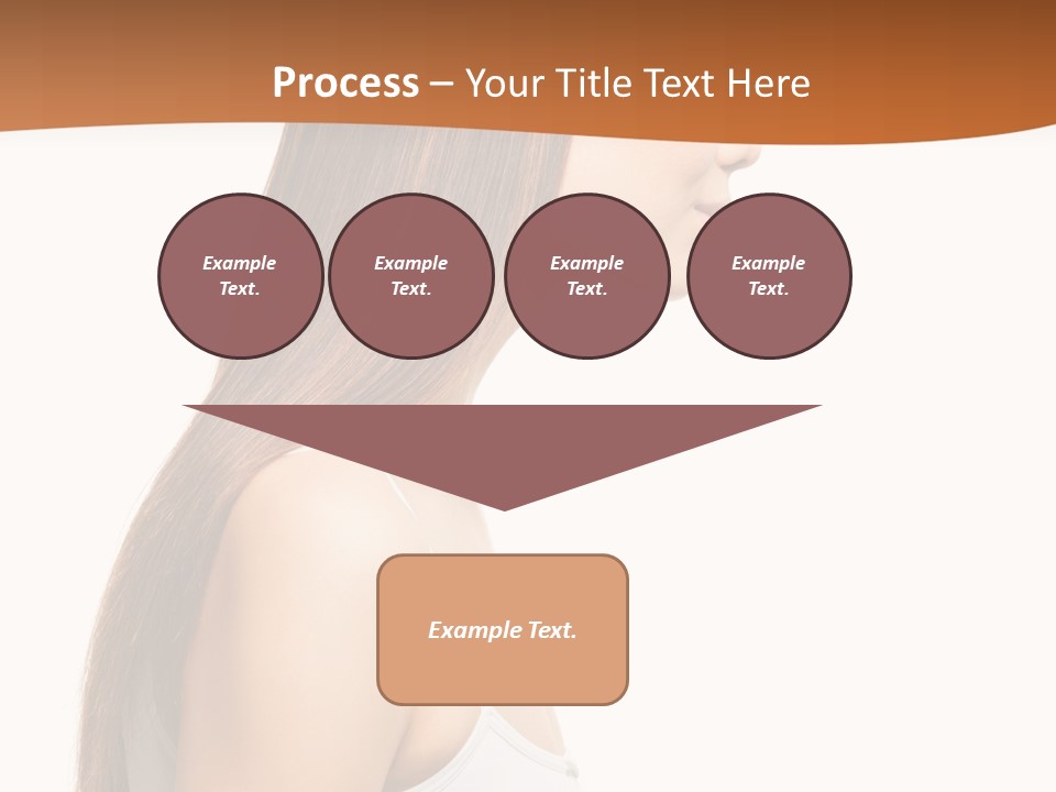 Hairdo Face Charm PowerPoint Template