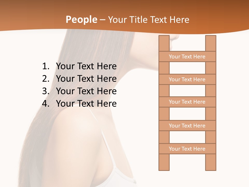 Hairdo Face Charm PowerPoint Template