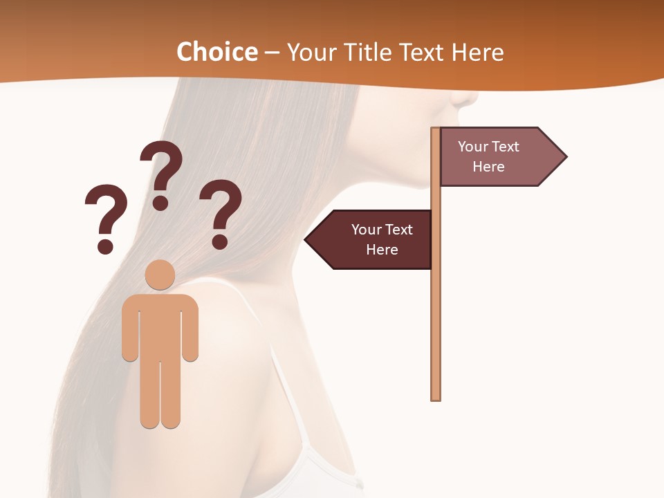 Hairdo Face Charm PowerPoint Template