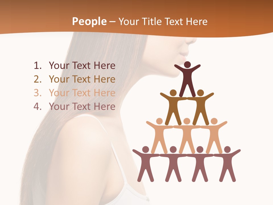 Hairdo Face Charm PowerPoint Template