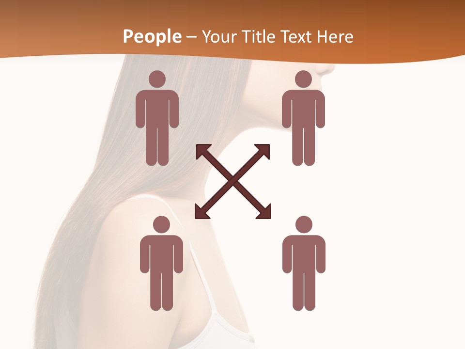 Hairdo Face Charm PowerPoint Template