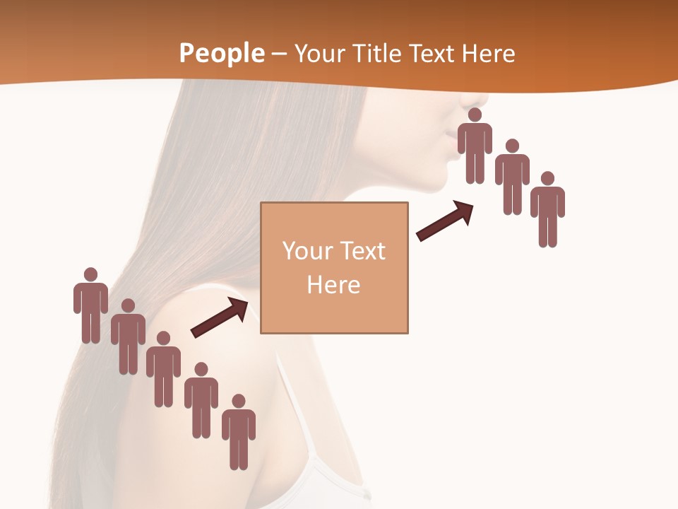 Hairdo Face Charm PowerPoint Template