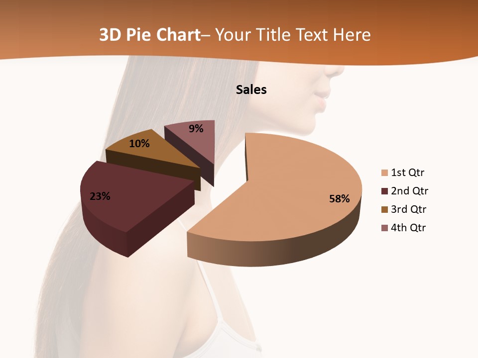 Hairdo Face Charm PowerPoint Template