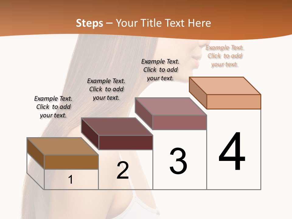 Hairdo Face Charm PowerPoint Template