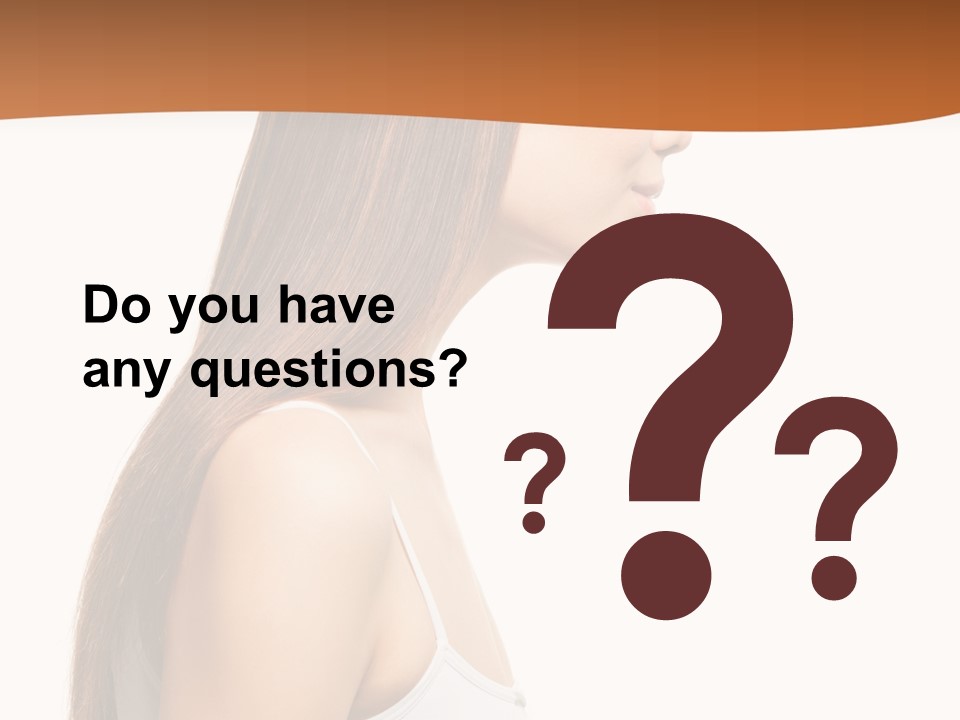 Hairdo Face Charm PowerPoint Template