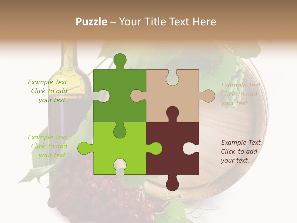 Dark Ripe Winemaking PowerPoint Template