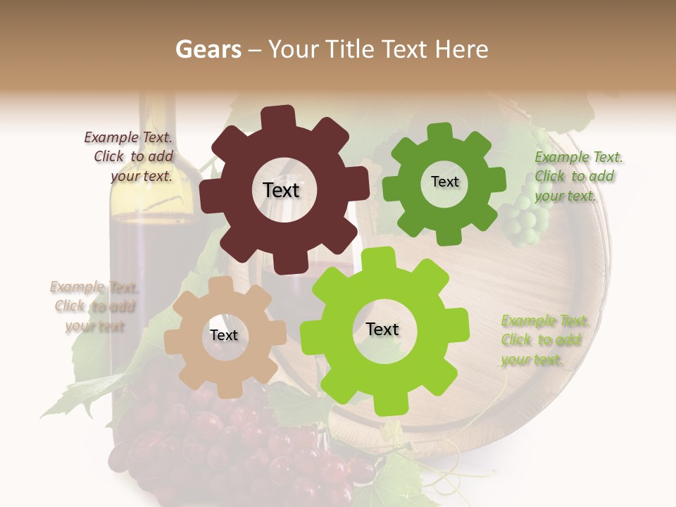 Dark Ripe Winemaking PowerPoint Template