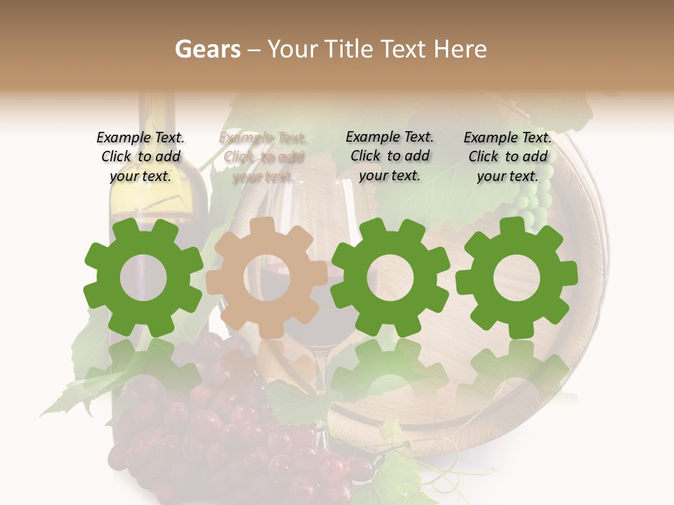 Dark Ripe Winemaking PowerPoint Template