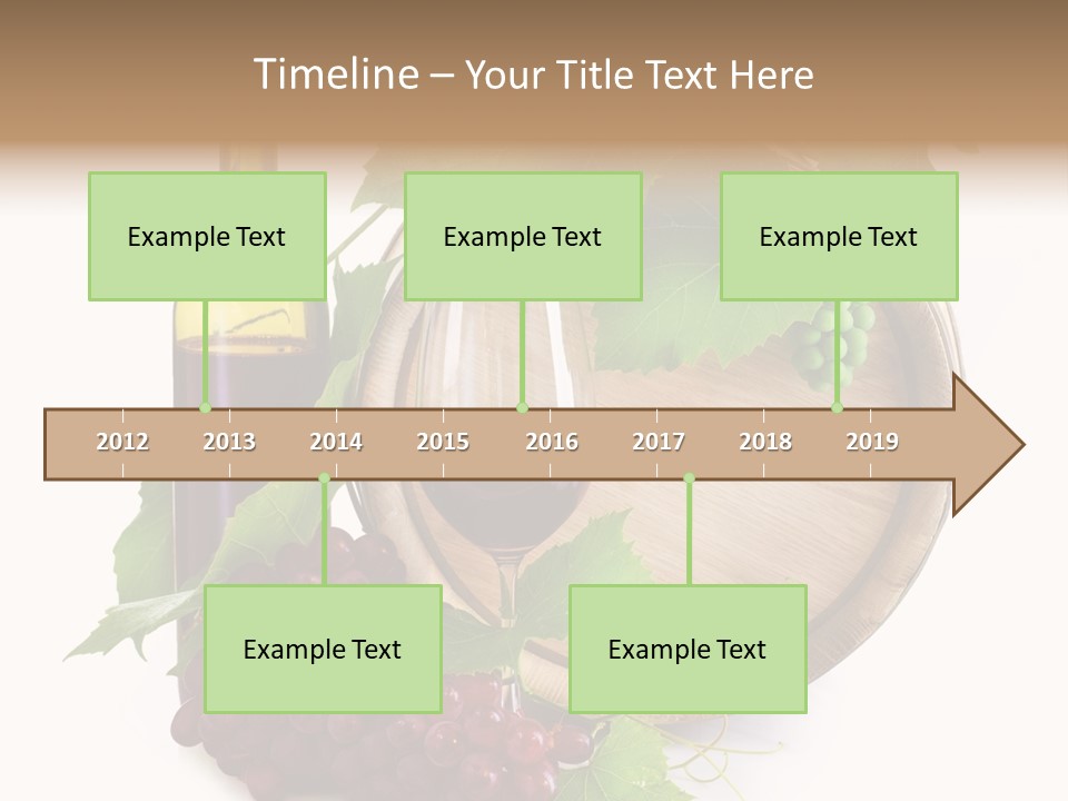 Dark Ripe Winemaking PowerPoint Template