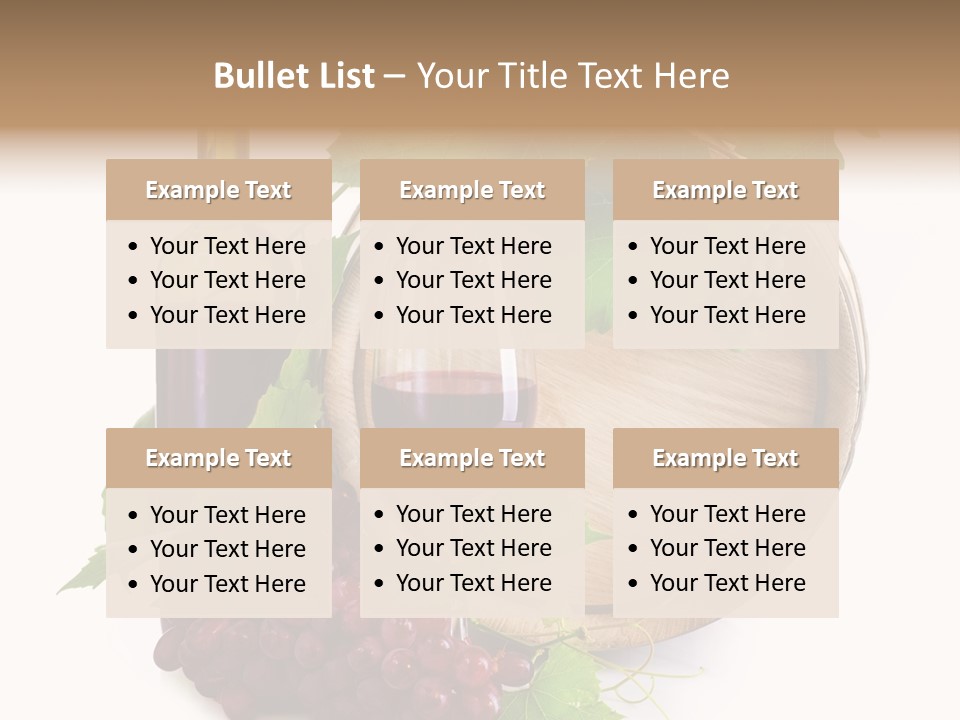 Dark Ripe Winemaking PowerPoint Template