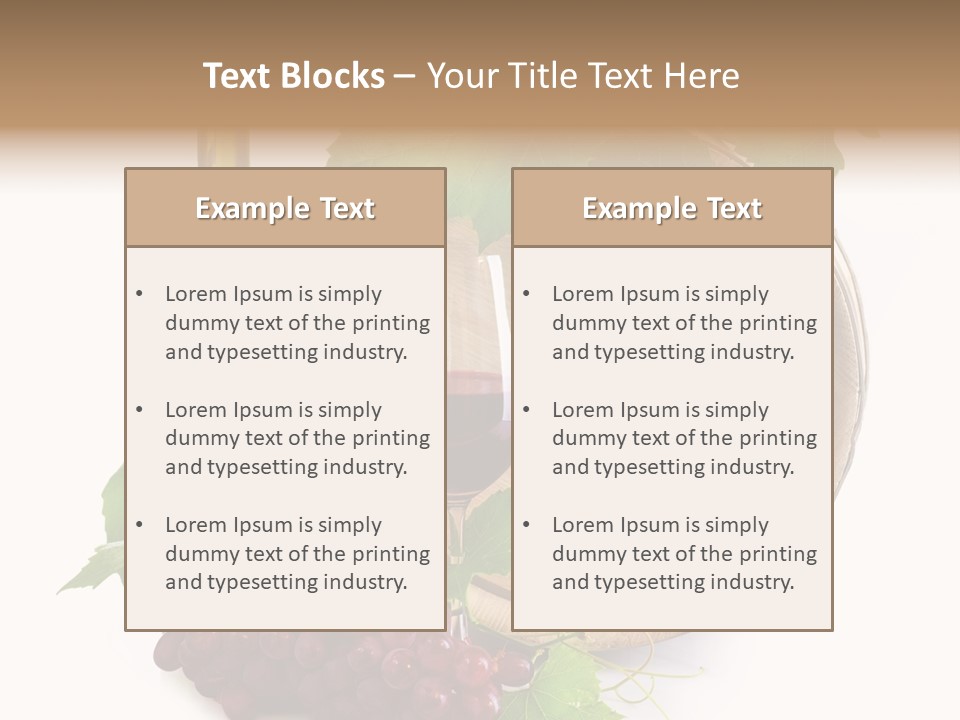 Dark Ripe Winemaking PowerPoint Template