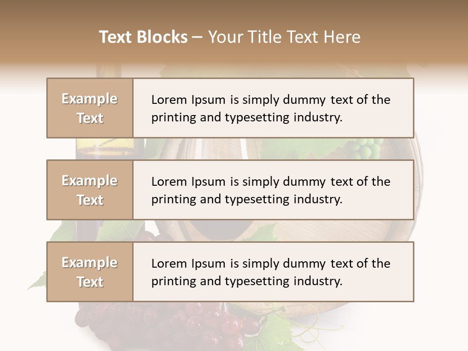 Dark Ripe Winemaking PowerPoint Template