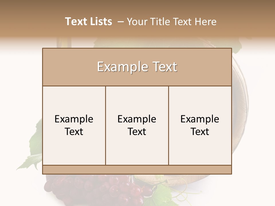 Dark Ripe Winemaking PowerPoint Template