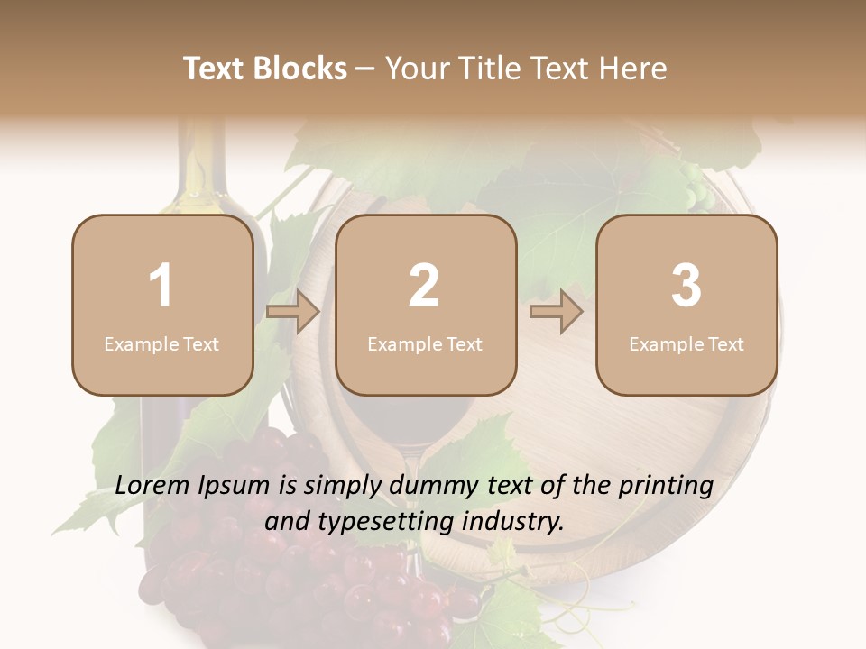 Dark Ripe Winemaking PowerPoint Template