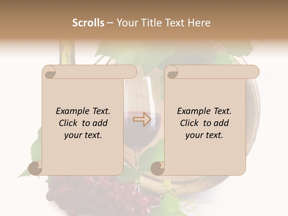 Dark Ripe Winemaking PowerPoint Template