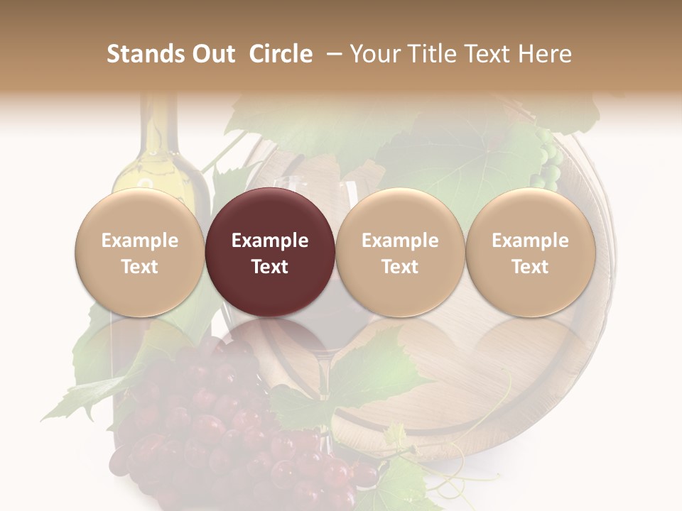 Dark Ripe Winemaking PowerPoint Template