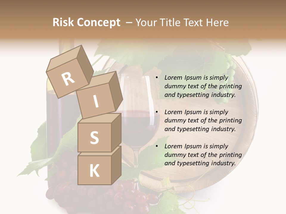 Dark Ripe Winemaking PowerPoint Template