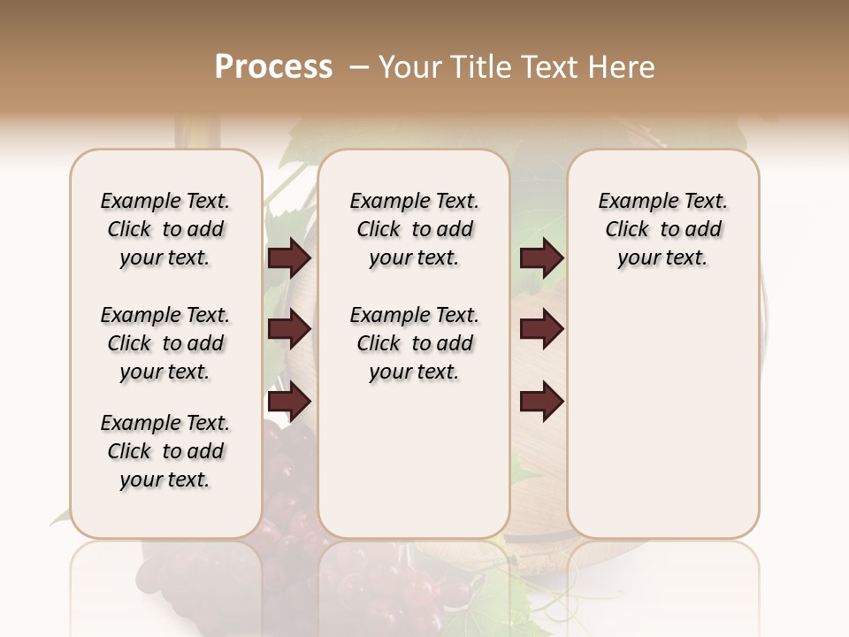 Dark Ripe Winemaking PowerPoint Template