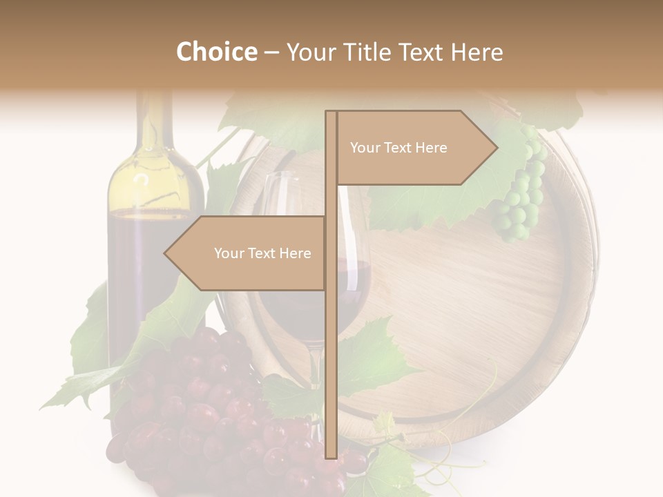 Dark Ripe Winemaking PowerPoint Template