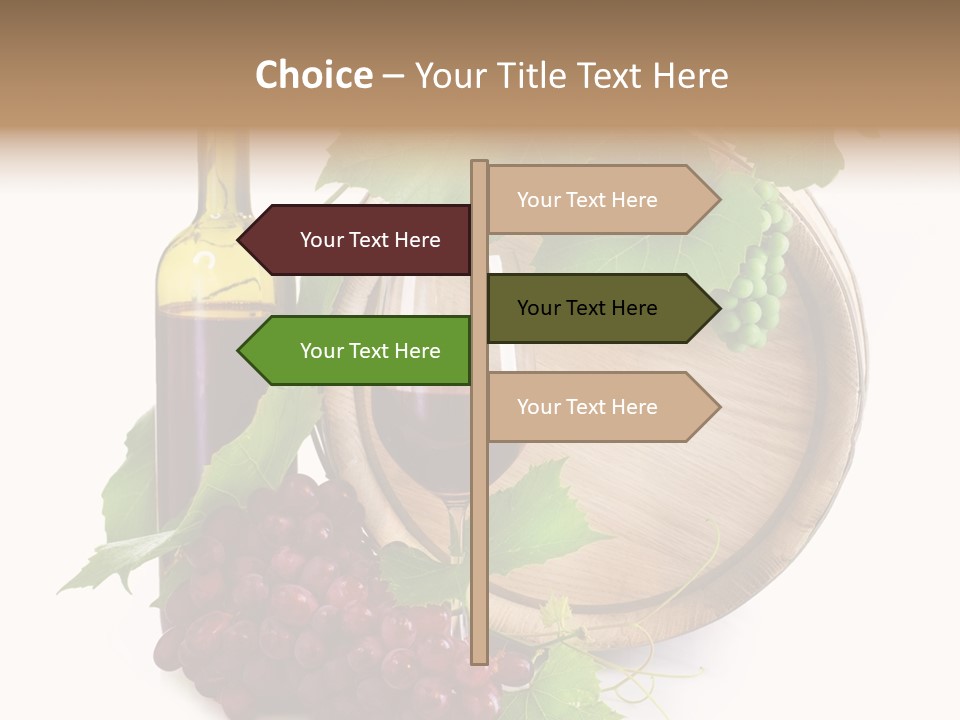 Dark Ripe Winemaking PowerPoint Template