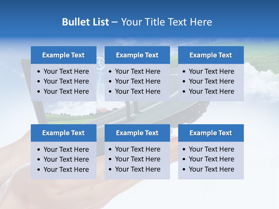 Advertising Isolated Banner PowerPoint Template