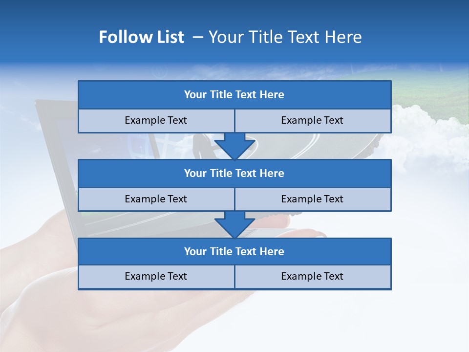 Advertising Isolated Banner PowerPoint Template