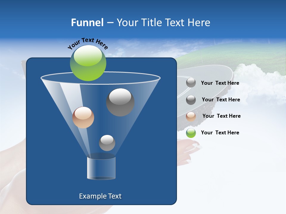 Advertising Isolated Banner PowerPoint Template