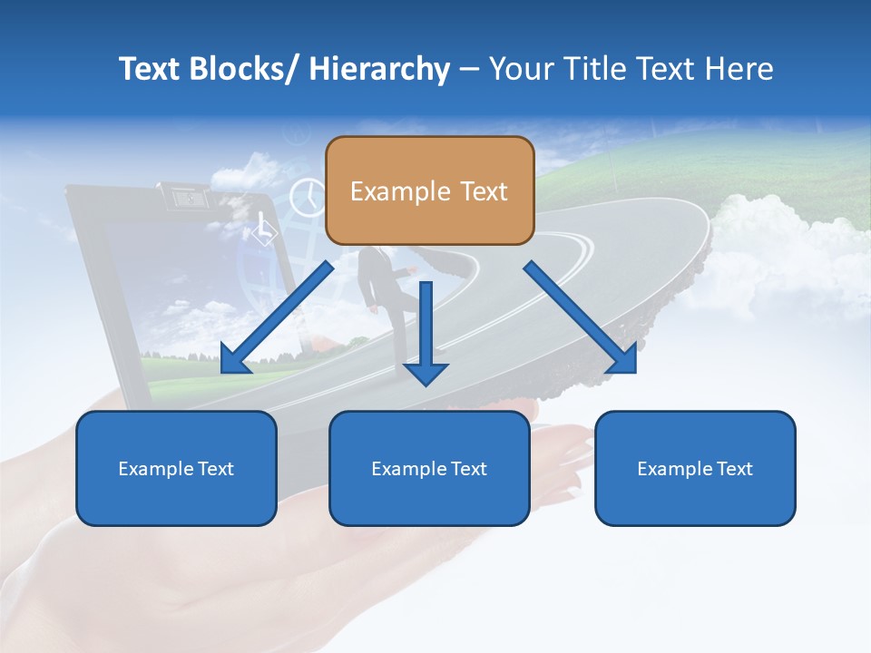 Advertising Isolated Banner PowerPoint Template