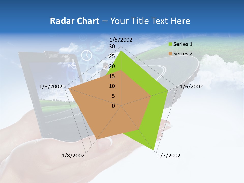 Advertising Isolated Banner PowerPoint Template