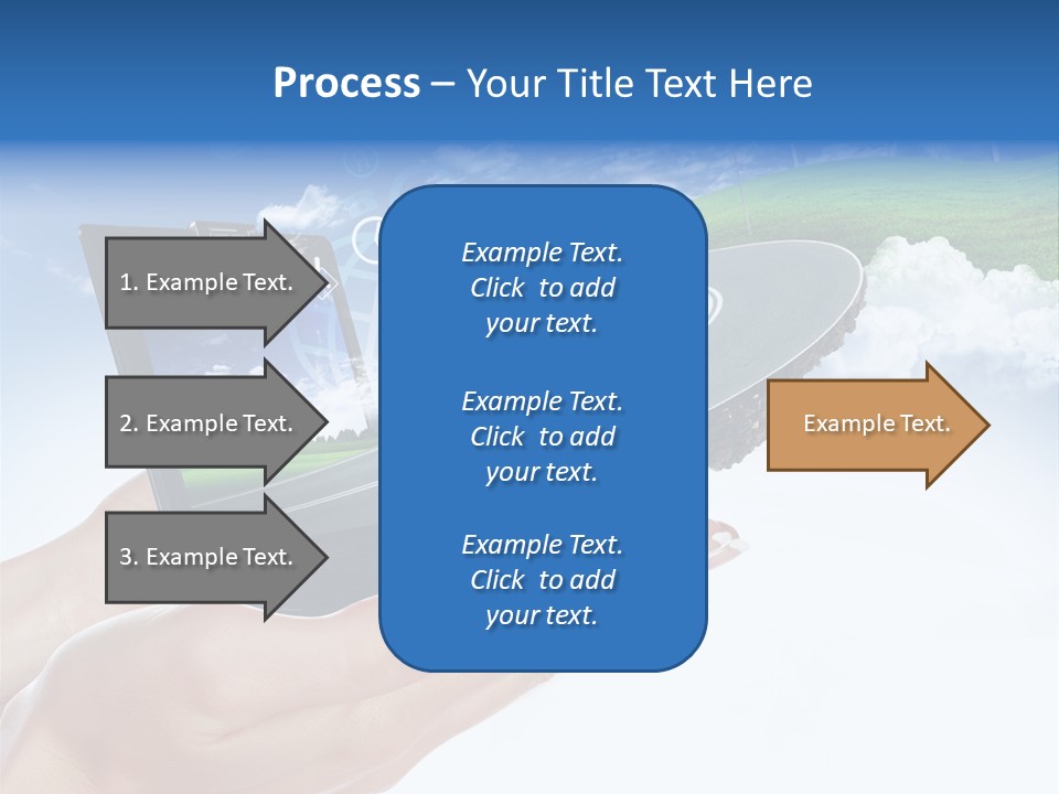 Advertising Isolated Banner PowerPoint Template