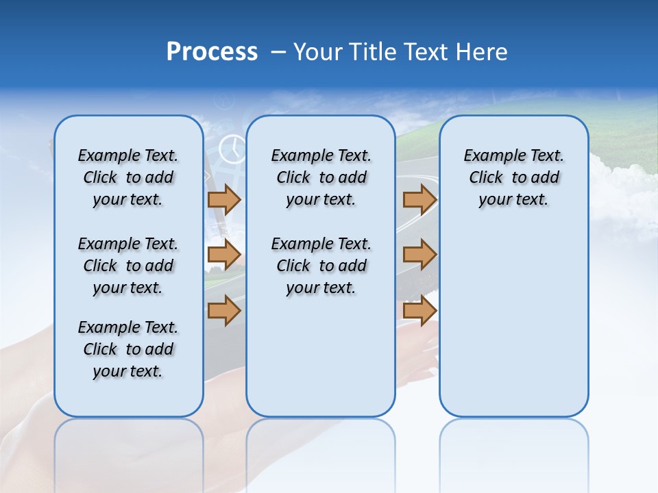 Advertising Isolated Banner PowerPoint Template