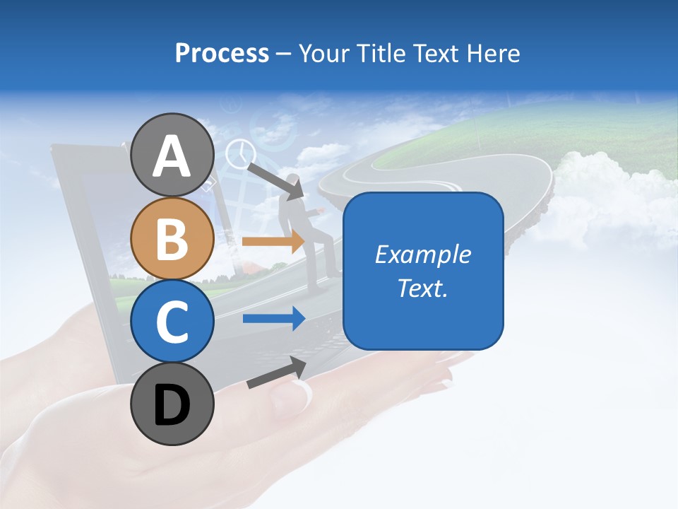 Advertising Isolated Banner PowerPoint Template