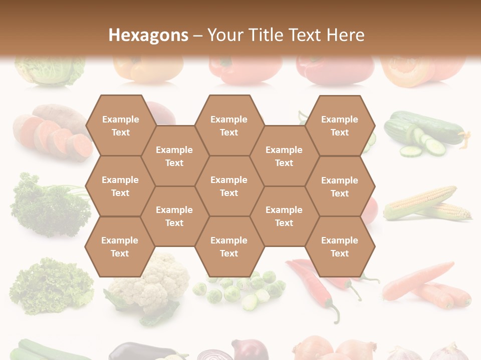 Collection Onion Bell Pepper PowerPoint Template