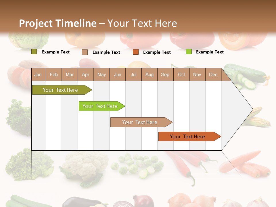 Collection Onion Bell Pepper PowerPoint Template