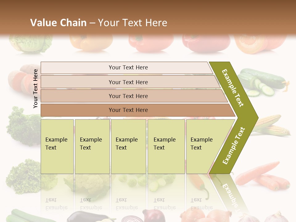 Collection Onion Bell Pepper PowerPoint Template
