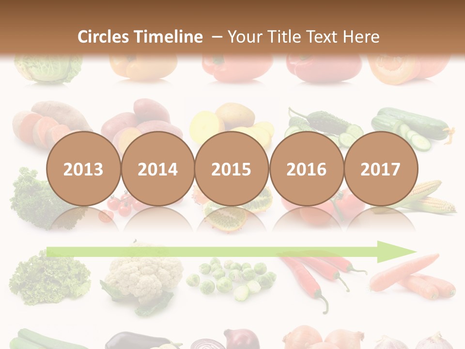 Collection Onion Bell Pepper PowerPoint Template