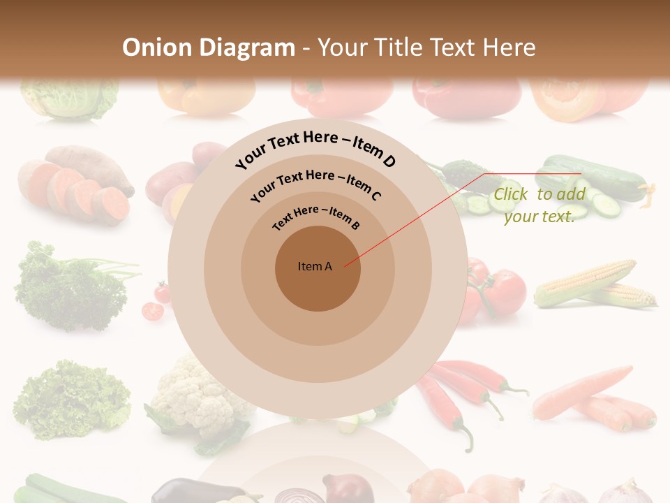 Collection Onion Bell Pepper PowerPoint Template
