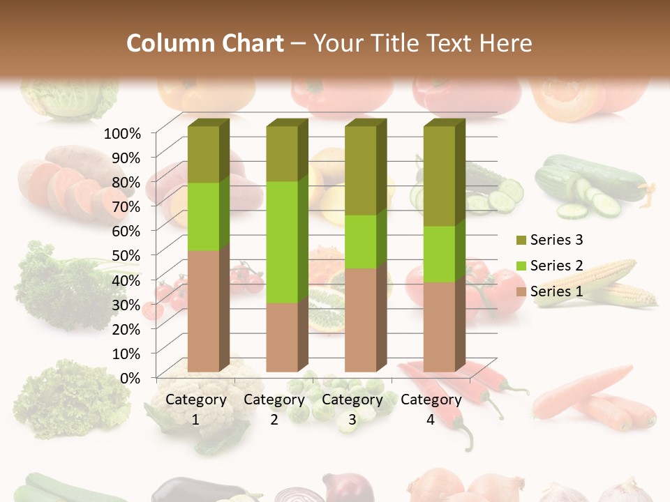 Collection Onion Bell Pepper PowerPoint Template