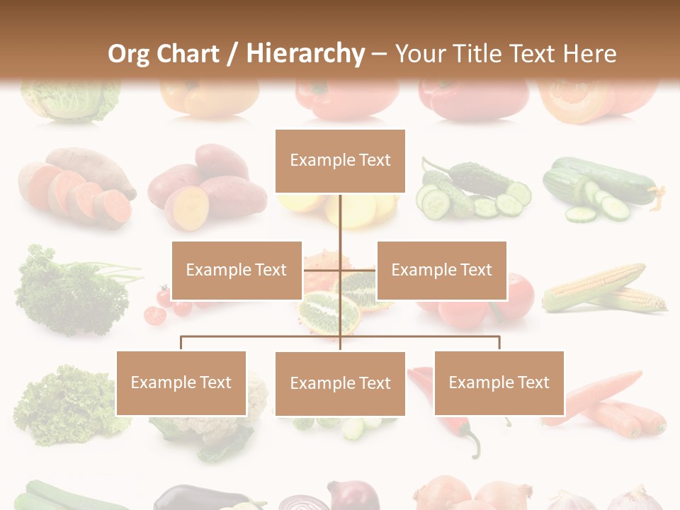 Collection Onion Bell Pepper PowerPoint Template