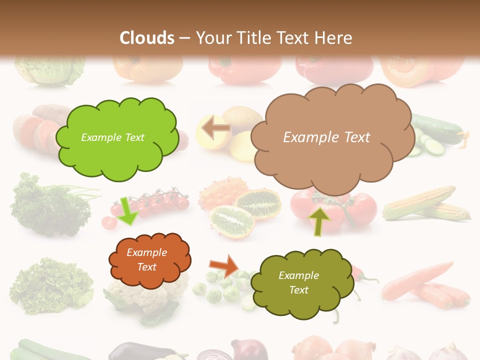 Collection Onion Bell Pepper PowerPoint Template