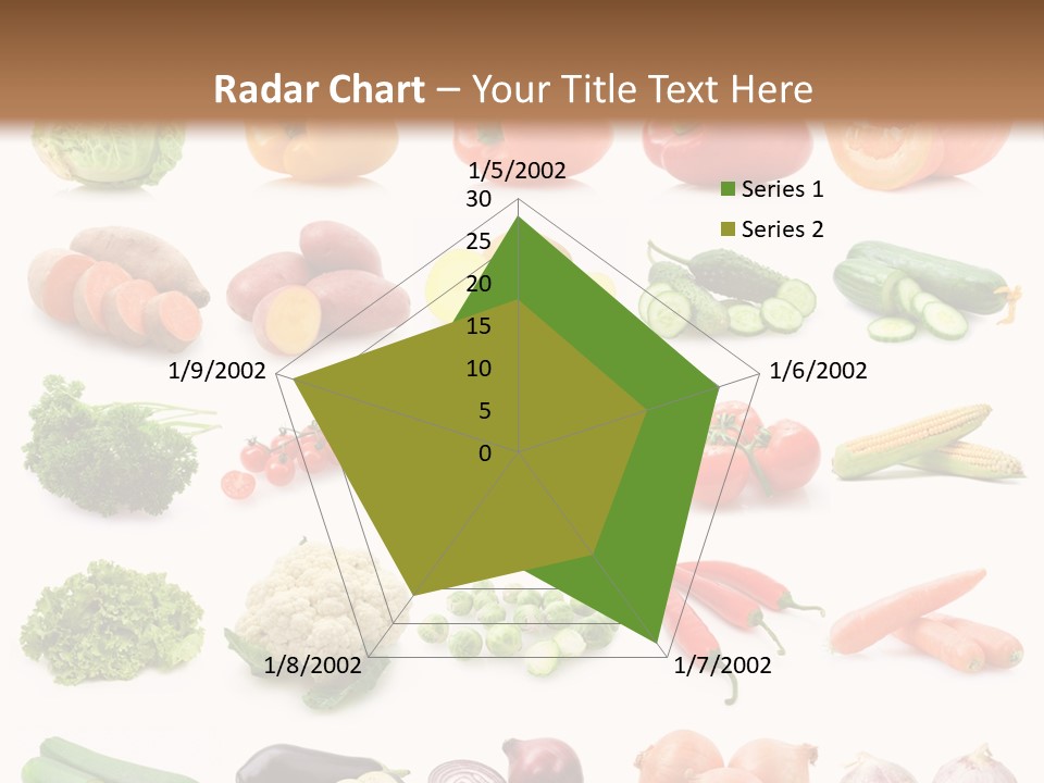 Collection Onion Bell Pepper PowerPoint Template